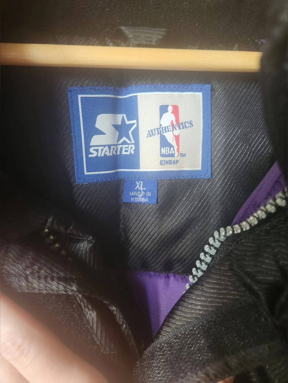 Lakers 90's Vintage Puff Starter Coat XL